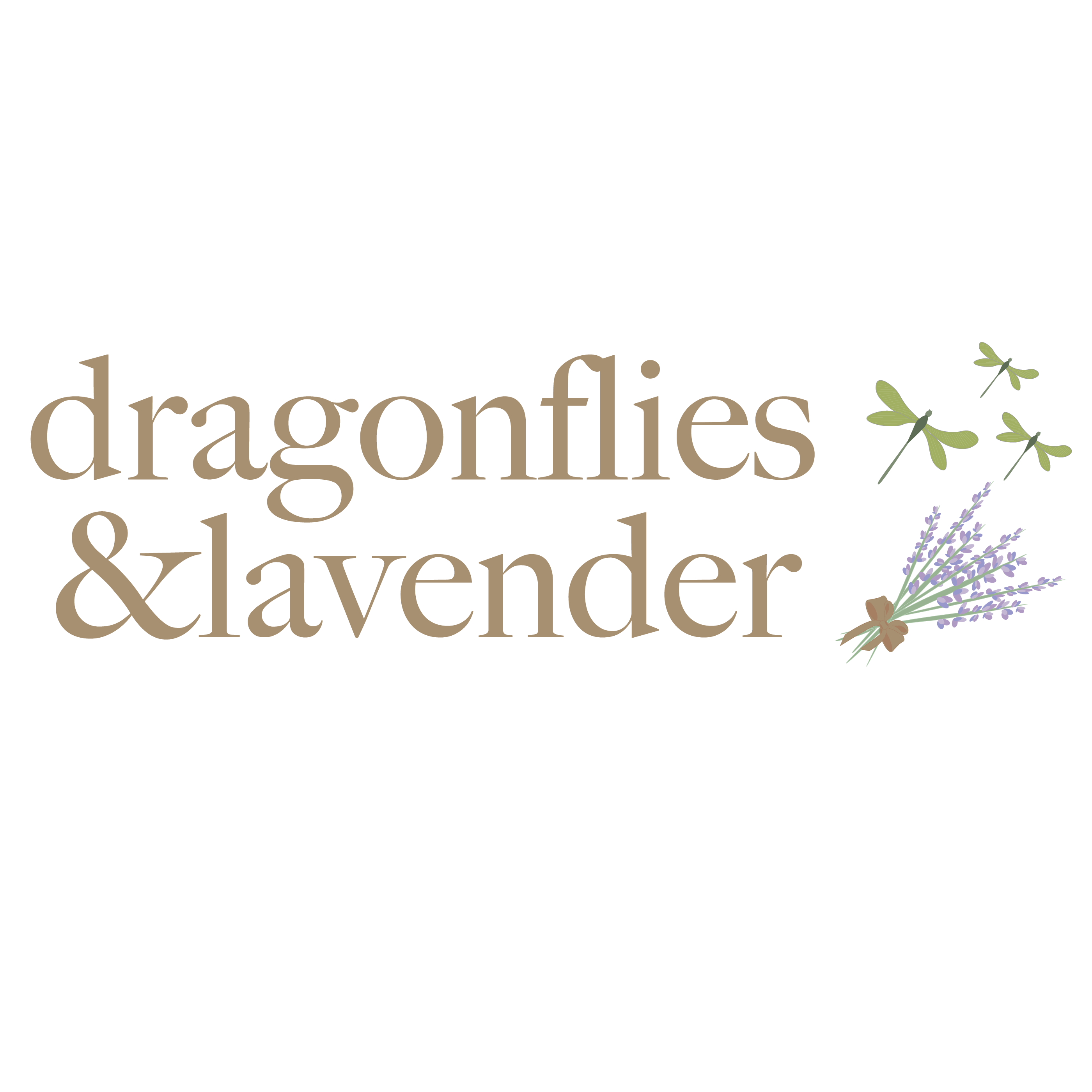 Dragonflies & Lavender 