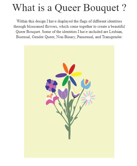 Mini Queer Bouquet Sticker